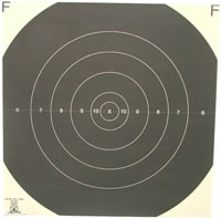 300 Yard Reduction of 600 Yard Target F-Class