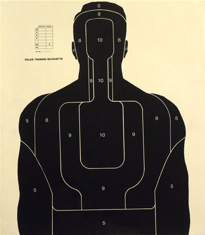 BT 5B San Diego Law Enforcement Training Target