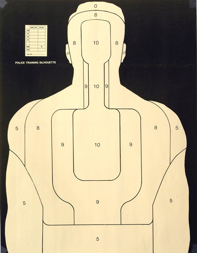 BT-5W San Diego Law Enforcement Training Target