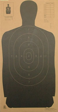 B 27 Law Enforcement NRA Target