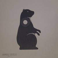 Prarie Dog Animal Paper Target