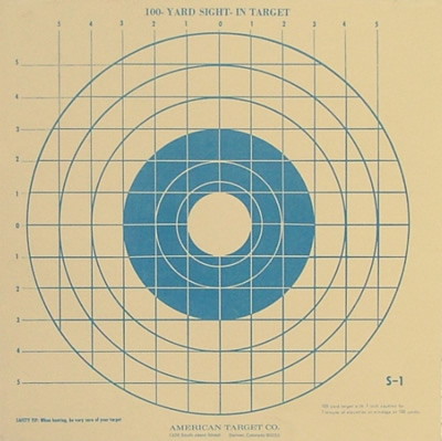 S-1 100 yard in-sight target