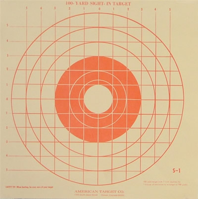 S-1 100 yard in-sight target