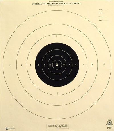 50 Yard Slow Fire Pistol