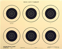 National Muzzle Loading Rifle Association Type-6 Bullseye Slug Gun 50 Yard