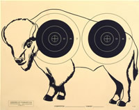 National Muzzle Loading Rifle Association Type-Buffalo 2 Bullseye 50 and 100 yard