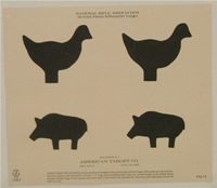 TQ 12 50 Foot Pistol Chicken Pig Silhouette